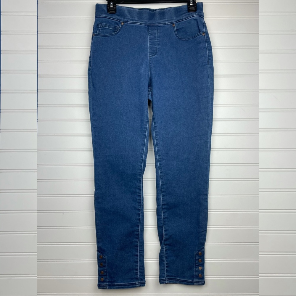 Martha Stewart knit denim jegging 6p petite